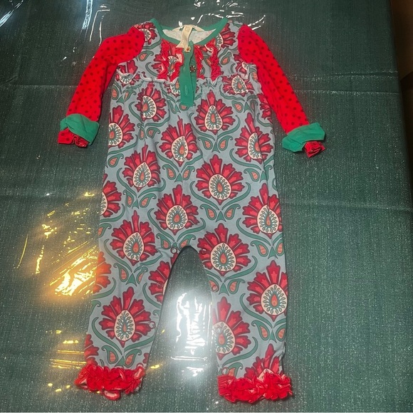 Matilda Jane Better Not Pout Romper 6-12 months - Picture 1 of 5